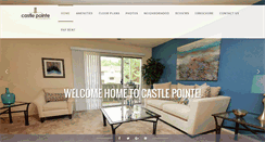 Desktop Screenshot of castlepointeapartments.com